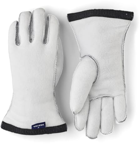 Hestra Heli Ski Liner 5-Finger Undergloves Women/Men - gloves Autumn-Winter Winter - 10 HS cream white