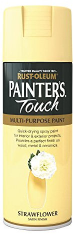 Rust-Oleum AE0050007E8 400ml Painter's Touch Spray Paint - Strawflower Satin