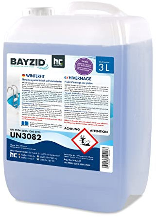 Höfer Chemie 1 x 3 L Pool Wintermittel - BAYZID Winterfit Überwinterungskonzentrat für Schwimmbad und Pool von Höfer Chemie