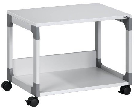 Durable System Multi Trolley 48, grau, glasfaserverstärkte Ecken, Kippschutz - 600 x 477 x 432 mm, 371010