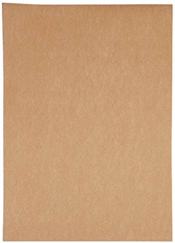 Clairefontaine 975016C Packung mit 25 Blatt Kraftpapier (275g, 50 x 70 cm, ideal für Kunstprojekte und zum Einpacken) braun