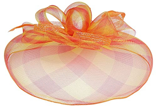 MILAX Fascinator Damen Damen Fasching Kostüm Accessoires Vintage Banquet Headwear Fascinators Hat Flower Fascinator Feather Brooch Corsage Hair Clip 50er Jahre Fascinator Hut Für Frauen