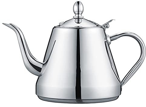OQHAIR Cafetière portative réutilisable en Acier Inoxydable, cafetière Turque adaptée à diverses cuisinières à gaz, cuisinière à Induction, cuisinière à poterie électrique, etc.