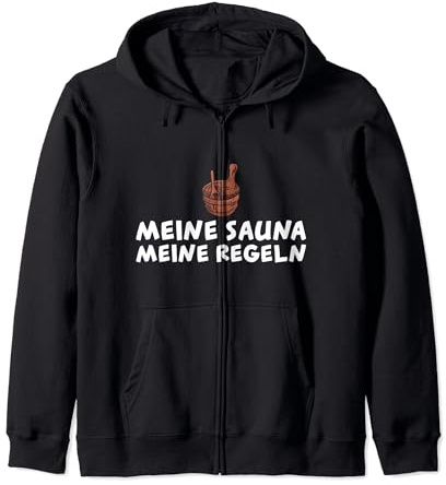 Meine Sauna My Rules Infusion Sauna Master Zip Hoodie