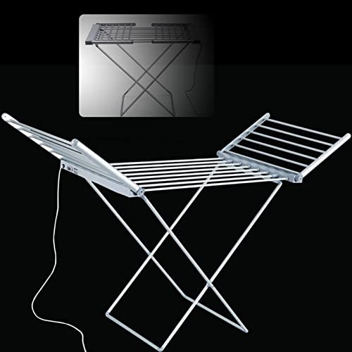 HYRTHAFSDF Funda para tendedero de Ropa Plegable con calefacción eléctrica Que Ayuda a acelerar el Secado de Hermosos paisajes