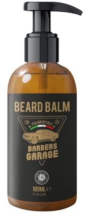 Barbers Garage - Beard Balm - Skäggsköljmedel - Lugnande för hud - Icke-fet - Anti-rodnad - Förhindrar irritation