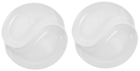 Holibanna 2Pezzi Vassoi per Miscelare Colori e Mantenere Pulita Area Lavoro Superficie Liscia e Resistente Macchie Leggeri e Portatili