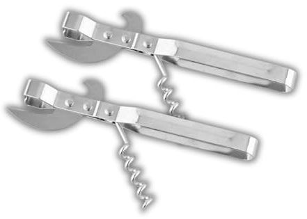Aurora - Stab Can Opener – Classic Push-in Tin Can Piercer Tool – Old-Fashioned Heavy-Duty Design – Easy Manual Operation for Cans, Tins & Juice Containers (2)