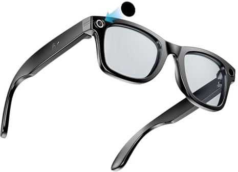 Tomedeks 100 Pezzi Adesivi per Il Blocco della Luce LED per Rαy Bαnn Meta Wayfarer/Skyler/Headliner/Oakley Meta HSTN, Accessori autoadesivi per Occhiali Intelligenti Rαy Bαnn