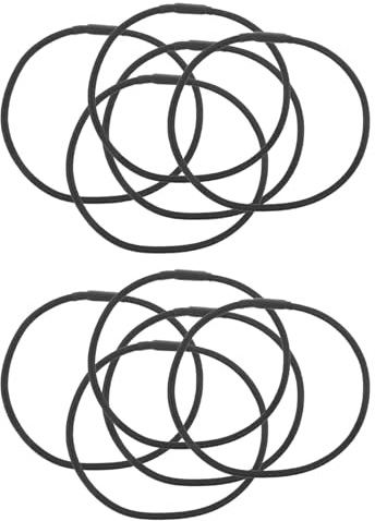 JOINPAYA 10 pezzi Corde Elastiche in Gomma per Supporto Microfono Antivibrazione Ricambio per Braccio Microfono Condensatore