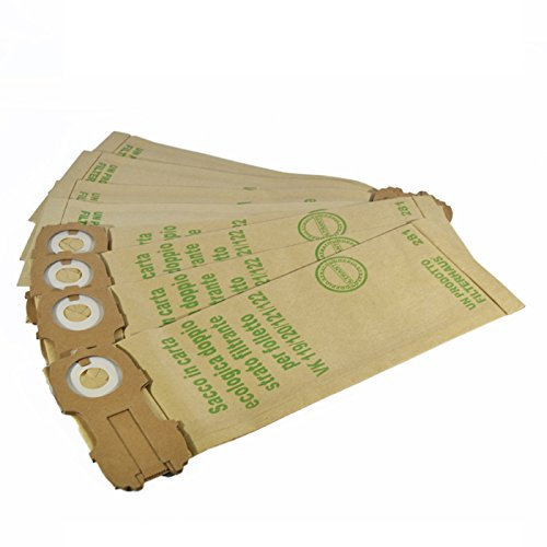 Sacchetti per Aspirapolvere Vorwerk Folletto 120 - 122, Adattabili di Qualità, 8 Pezzi