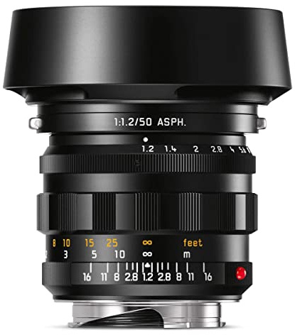 Leica Noctilux-M f/1.2 Asphärische Linse, 50 mm, Schwarz