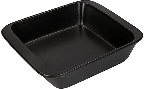 Maxwell & Williams Caviar Lasagne Dish, 29 x 25cm Oven to Table Roaster, Ideal for Pies, Pasta Bakes and Roasting, Stoneware, Black