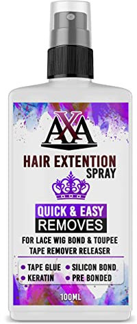 Tape & Italian Keratin Bond Remover Solvent Spray Hair Extensions Pre Bonded Lace Wig Glue Dissolver 100ml