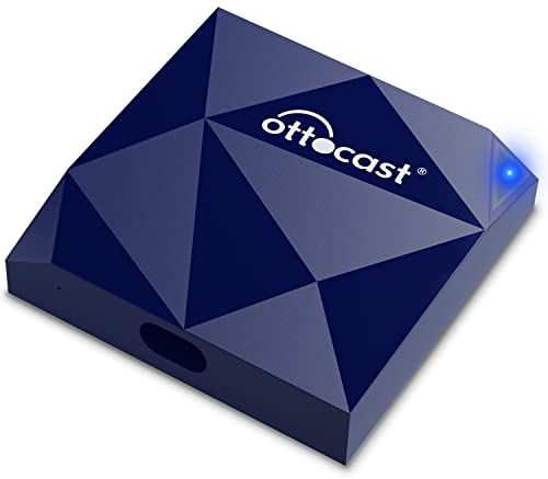 OTTOCAST Wireless-Android-Auto-Adapter-Kabellos-AA-Dongle, Plug & Play Android Auto Automatische Verbindung Drahtloses WirelessAndroid Auto für Autos mit Verkabelte Android Auto (Baujahr: 2016-2024)