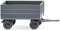 Wiking 095638 Spur N Ernteanhänger - basaltgrau 1:160