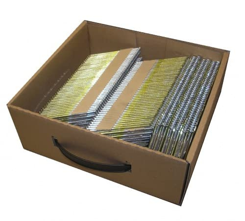 Clous à bande 34° 2,8 x 55 mm A2 en anneau inoxydable pour cloueuse Paslode Senco Tjep Haubold