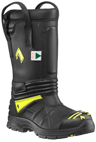 HAIX Fire Eagle Air Composite-Toed Waterproof Firefighting Boots with European Bullhide Leather - Medium - 9