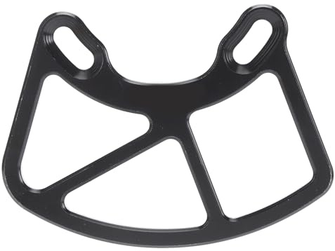 Keenso MTB Bash Guard aus Aluminiumlegierung, Leichter, Solider Schutz für ISCG05 ISCG 03 22T-46T Kettenblätter Mountainbike
