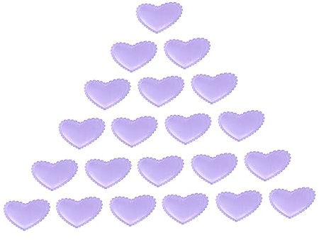 Alipis Adornos De Boda De Corazón Decoraciones De Mesa Elegantes para Esparcir