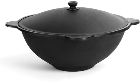 Kazan de Hierro Fundido 12L, Olla Казан Чугуный, Cocina Tradicional