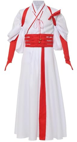 BPURB Disfraz de anime japonés Samurai Hakama, kimono, tradicional, judo, aikido, kendo, artes marciales