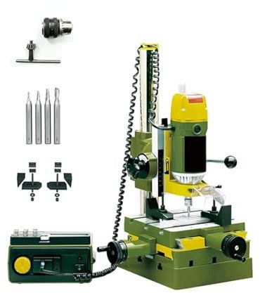 DEBLAN Trapano, fresatrice da Tavolo, Trapano e fresatrice Multifunzione, Mini Trapano da Tavolo 220V, 20165