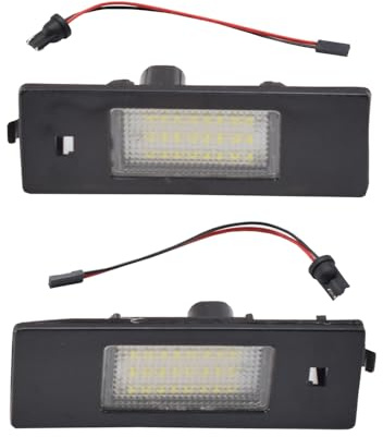2 PZ LED Licenza Numero Targa Luce Per BMW E81 E87 E63 E64 M6 E85 E86 Z4 F12 F13 F20 K48 12V Luci Targa per Auto