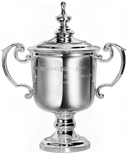 Haodage US Open Tennis Trophy Herren Einzel Champion Trophäe Replik Challenge Cup Meisterschafts Trophäen Heimdekoration Sammlerstücke für Tennisfans