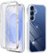 Yutwo Hülle Kompatibel mit Samsung Galaxy S25 360 Grad Stoßfest Schutzhülle Rundumschutz Cover Case mit Eingebautem Displayschutz Robust Bumper Durchsichtig Handyhülle für Samsung Galaxy S25, Clear