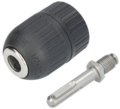 Automatisches Bohrfutter 2-13 mm mit SDS Plus, ideal zum einfachen Bohren und Wechseln von Bohrern in Heimwerker- und Bauprojekten.