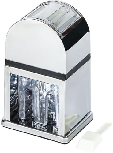 Eieenotee Mini Trituradora de Hielo, Picadora, Máquina Manual para Hacer Conos de Nieve, Batidora, Trituradora de Bloques de Hielo, Licuadora de Lodo.