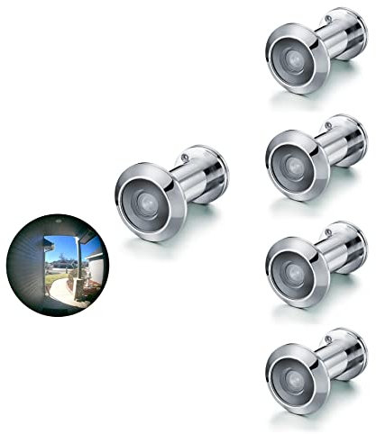 Togu tg3016yg-pvd Gold Messing UL aufgeführten 220-degree Türspion mit Heavy Duty Sichtschutz, für 1–3/20,3 cm zu 2–1/15,2 cm Türen, PVD Gold Finish