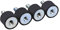 M8 M6 Antivibración Aislador Caucho Aislamiento de vibración Soportes amortiguador Silentblock Car Boat Bobbins, paquete de 4(VD20*15 M6*18) amortiguador vibraciones
