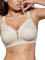 Elvira - Reggiseno Senza Ferretto con Spalline Larghe Comfort, Coppe Preformate e Fascia Anatomica per Sostegno, Modellante e Adatto a Ogni Donna, Coppa C, 5°