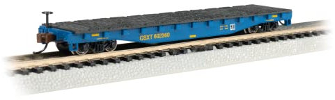 Traccia N - Carri merci 52' Steel Flatcar CSX Trasporto