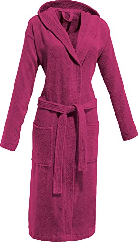 REDBEST Unisex-Bademantel, Morgenmantel, Saunamantel Frottier Chicago - schnell trocknend und saugstark, 100% Baumwolle Walk-Frottier