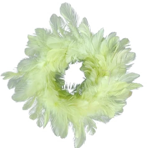 Federkranz Grün Deko Ostern Frühling 25 cm