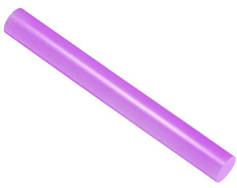 CoCud Acrylic Clay Roller, 9 Inch Length 1 Inch Dia., Acrylic Non-Stick Rolling Pin Roller Purple - (Applications: for Shaping Sculpting)