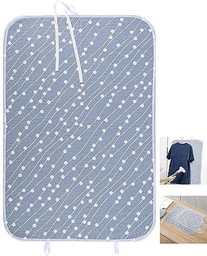 Lpitoy Couverture De Repassage, Tapis De Repassage Pratiques, Tapis De Portable, Tapis De Repassage À Isolation Thermique pour Fers À Vapeur sur Les Tables, Tapis De Repassage Pliable