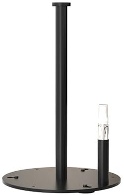 Paper Towel Holder with Spray Bottle Stainless Steel Countertop Paper Towel Holder one-Handed Operation Kitchen Paper Towels Holder with Non Slip Weighted Base/130
