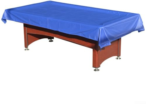 Pool Table Covers, Outdoor Pool Table Cover Waterproof Windproof, For 7Ft 8Ft Table, PingPong Cover For Pool Table Air Hockey Game(276*169cm blue)