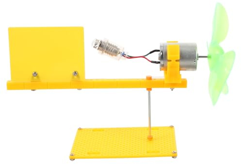 Milisten Kit Generatore Eolico Motore Elettrico Per Esperimenti Scientifici Educativi Con Pala Eolica Per Laboratorio Didattico e Sviluppo Creatività Ragazzo Ragazza Ragazza