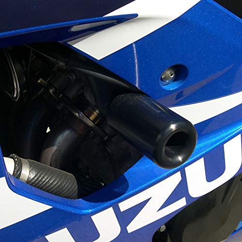 Shogun Motorsports 750-5409 No Cut Black Frame Sliders Suzuki GSXR600/750