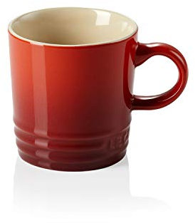 LE CREUSET Stoneware Espresso Mug, 100 ml, Cerise, 70305100600099
