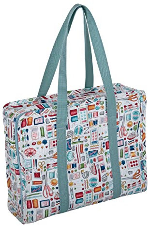 Hobby Gift Project Craft Basteltasche, Garnaufbewahrung, Baumwolle, Nähutensilien, 26,5 x 10 x 34,5 cm