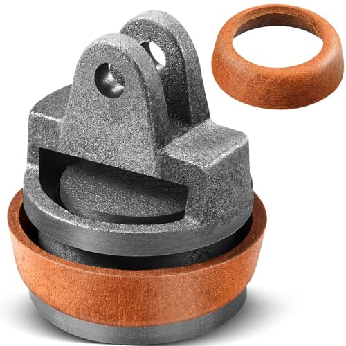 BBTO 3 Pcs Set de Rondelle et Piston en Faux Cuir Piston de Rechange pour Pompe à Poignée Bagues d'Étanchéité pour Pompe à Poignée Type 75