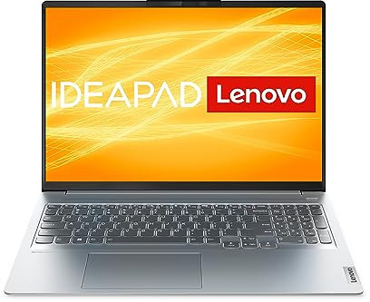 Lenovo IdeaPad Pro 5 Laptop | 16 2.5K Display | AMD Ryzen 7 7840HS | 32GB RAM | 1TB SSD | AMD Radeon 780M Grafik | Win11 Home | QWERTZ | grau | 3 Monate Premium Care
