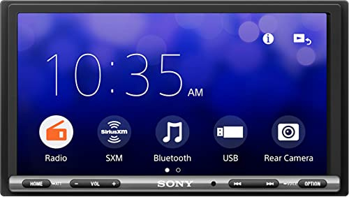 Sony 6.95 Android Auto and Apple CarPlay Bluetooth Digitial Media Receiver (Renewed)
