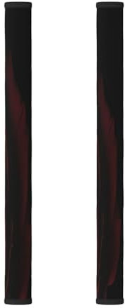 ZSUUGJ Copertura per maniglia della porta del frigorifero con fiori di rosa rossa, copertura per maniglia del frigorifero, maniglie lavabili per elettrodomestici da cucina, protezione decorativa per